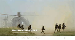 Desktop Screenshot of mauromontaquila.it